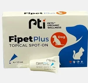 PTI Fipet Plus Topical Spot-on For Small Dogs up to 10Kg 1.3ml ( price for 1 pipette )‏