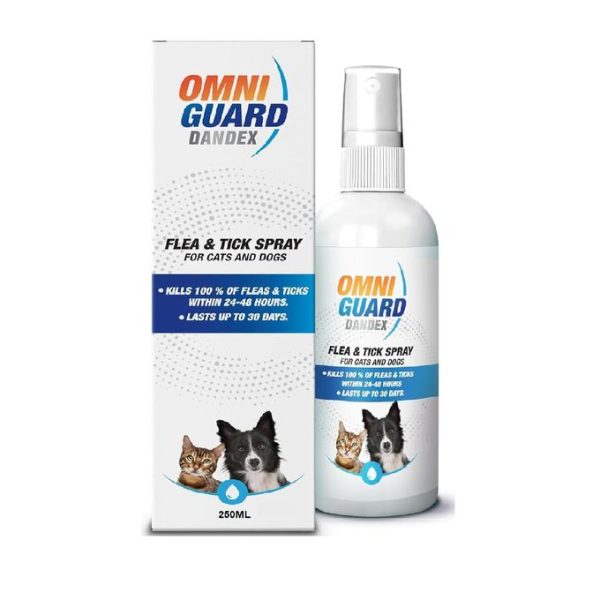 Omni Guard Dandex Flea & Tick Spray 125 ML
