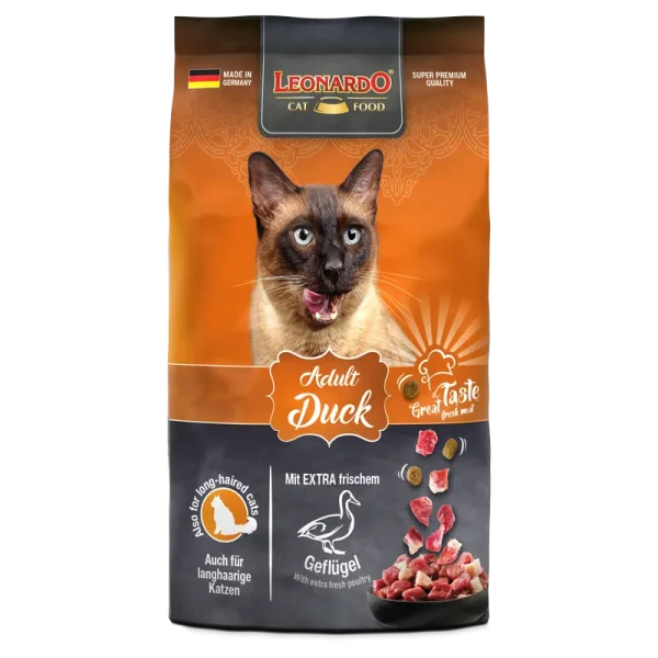 Leonardo Adult Cat Duck -  1.8kg