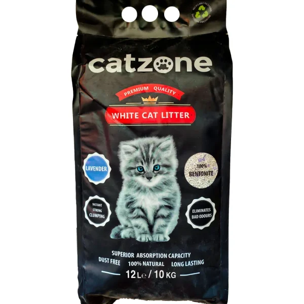 Catzone Cat Litter – Lavander 20 KG