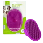 Nunbell Pet Grooming Brush Mitt For Dogs & Cats
