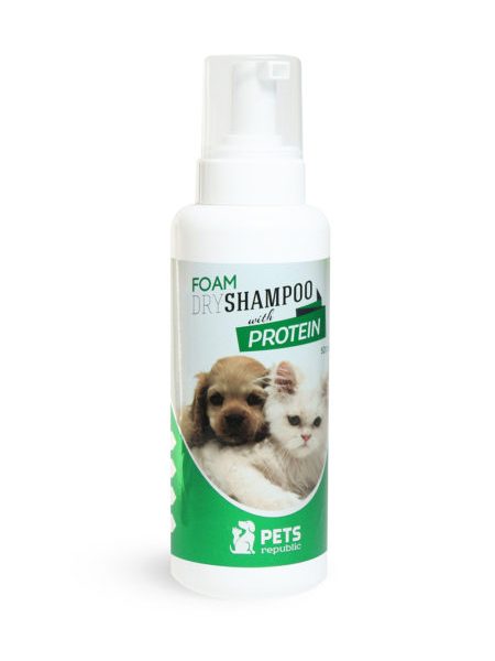 Pets Republic Foam shampoo with protein 500 Ml