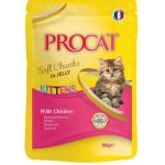 Procat Kittens Soft Chunks In Jelly With Chicken - 100 Gm