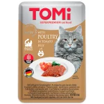 Tomi Cat With Poultry In Tomato Jelly 100 Gm