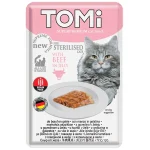 Tomi Cat Sterilised With Beef in Jelly 85 Gm