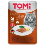 Tomi Cat With Turkey In Spinach Jelly 100 Gm