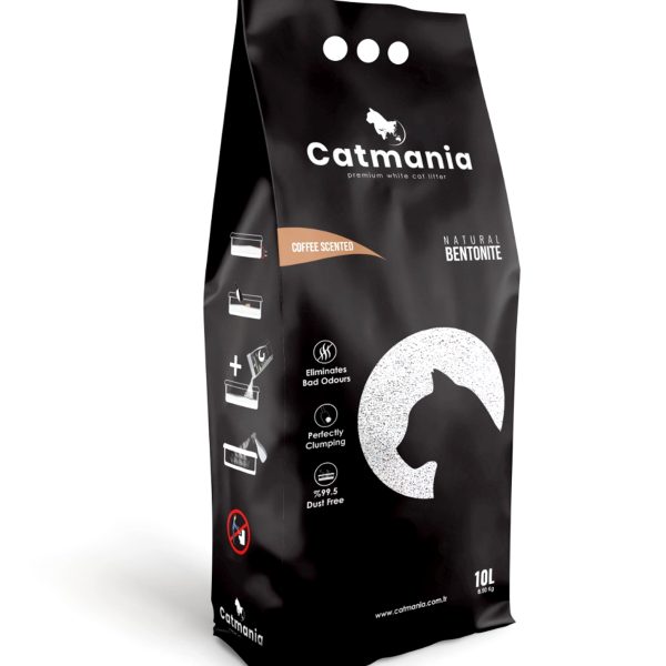 Cat Mania Cat Litter - Coffe 10 Lt