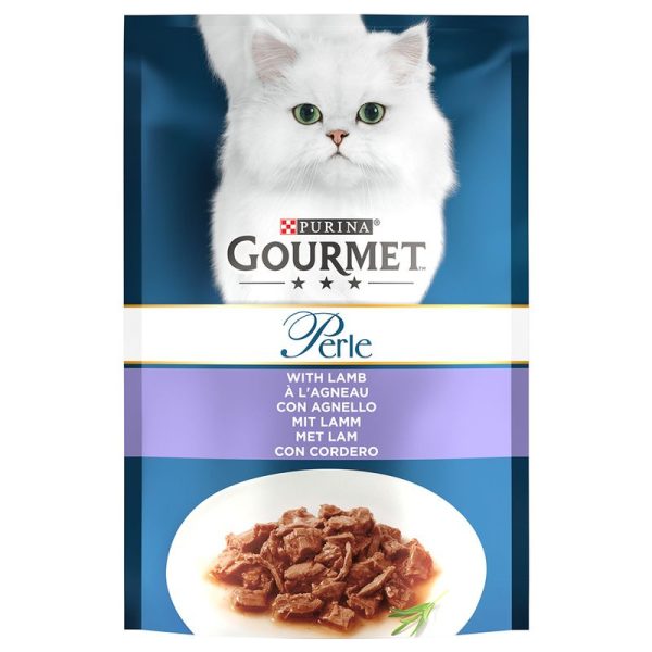 PURINA Gourmet Perle Adult Cat With Lamb - 85 Gm