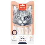 Wanpy Cat Creamy Treats With Tuna & Salmon 5 Pcs