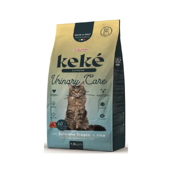 Keké Supreme Urinary Care for Cats with Salmon - 1.5 Kg