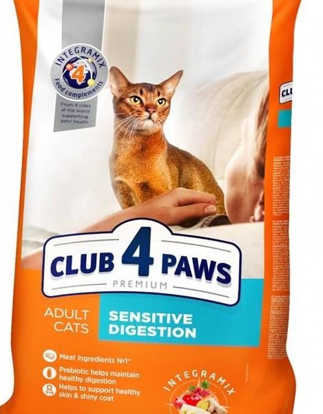 Club 4 Paws Sensitive Digestion Adult Cats - 14kg