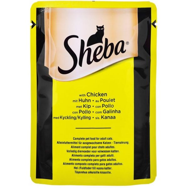 Sheba Cat For Adult With Chicken 85gm