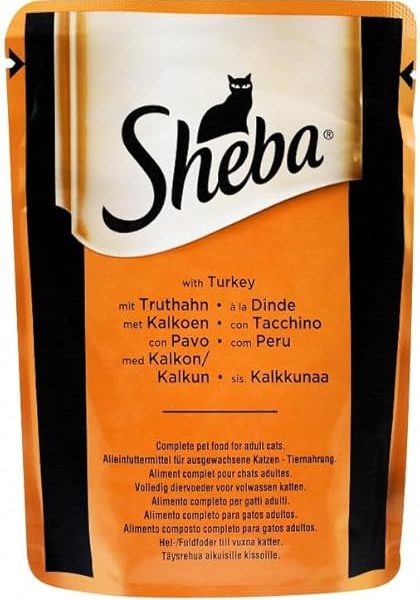 Sheba Cat For Adult With Turkey 85gm