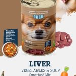 ORGO Dog Wet Food With Liver , Vegetables & Soup - 400 gm