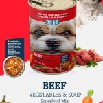 ORGO Dog Wet Food With Beef , Vegetables & Soup - 400 gm