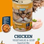 ORGO Cat Wet Food With Chicken , Vegetables & Soup - 400 gm