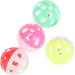 Plastic Hollow Bell Balls Spherical Toy