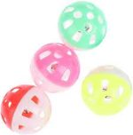 Plastic Hollow Bell Balls Spherical Toy