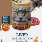 ORGO Cat Wet Food With Liver , Vegetables & Soup - 400 gm