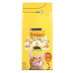PURINA Friskies Adult Cat Dry Food with Chicken & Vegetables – 7.5 Kg