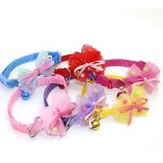 Pet Collar with Bell and Charms - Multiple Colors - Image 2