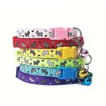 Pet Collar with Bell - Multiple Colors - Image 3