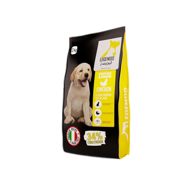 Legends Dogs For Puppies & Junior - 2 KG