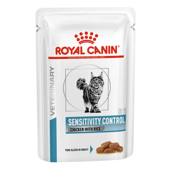 Royal Canin Feline Sensitivity Control Wet Cat Food with Chicken & Rice 85g