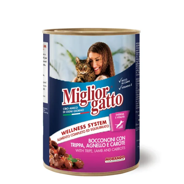 Miglior gatto Cat Chunks With Lamb & Carrots - 405g