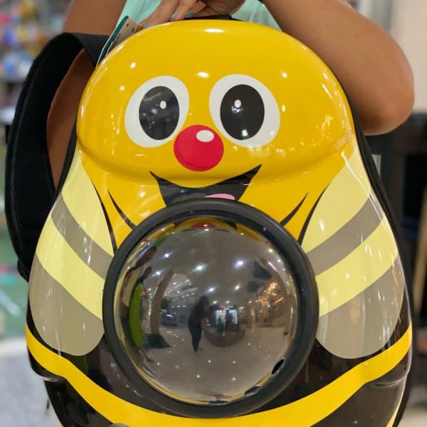 Bee-Shaped Cat Carrier – Cute & Comfortable Pet Travel Bag