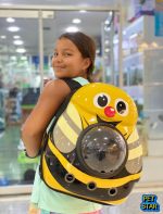 Bee-Shaped Cat Carrier – Cute & Comfortable Pet Travel Bag - Image 2