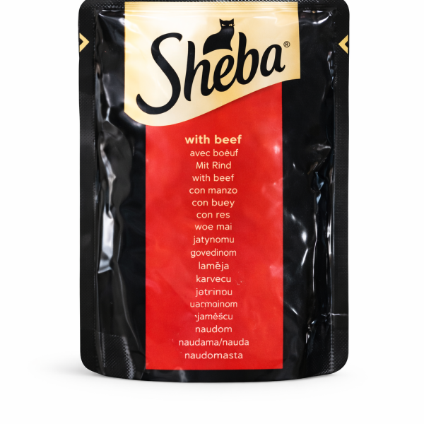 Sheba Cat For Adult With Beef 85gm