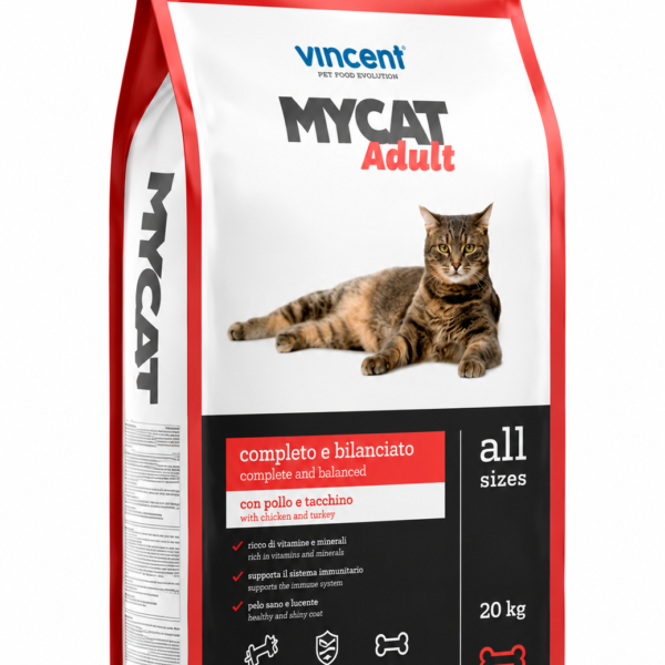 Vincent Mycat Adult with chicken - 20 kg