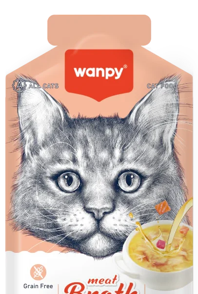 Wanpy Meat Broth with Tuna & Salmon 50g