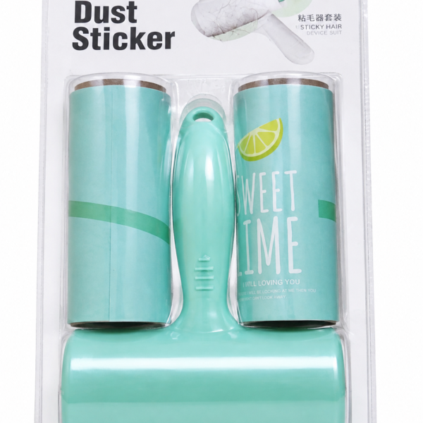 Manersie Dust Sticker Pet Hair Remover Roller with 2 Refill Rolls