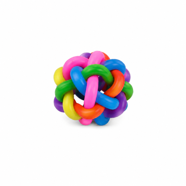 Dog Interactive Rubber Ball Toy Large 9cm