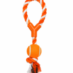 Dog Toy - Rope Ball Dog Toy with Loop Handle (Copy)