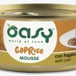 Oasy Cat Wet Food for Adult Cat CAPRICE MOUSSE with Liver 85 g