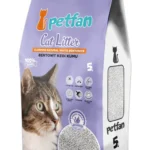 PETFAN Clumbing Bentonite Cat Litter - Lavender Scent - 5 L