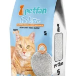 PETFAN Clumbing Bentonite Cat Litter - Marseille Soap Scent - 5 L