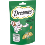 Dreamies Cat Treats with Irresistible Catnip Flavour - 60 Gm
